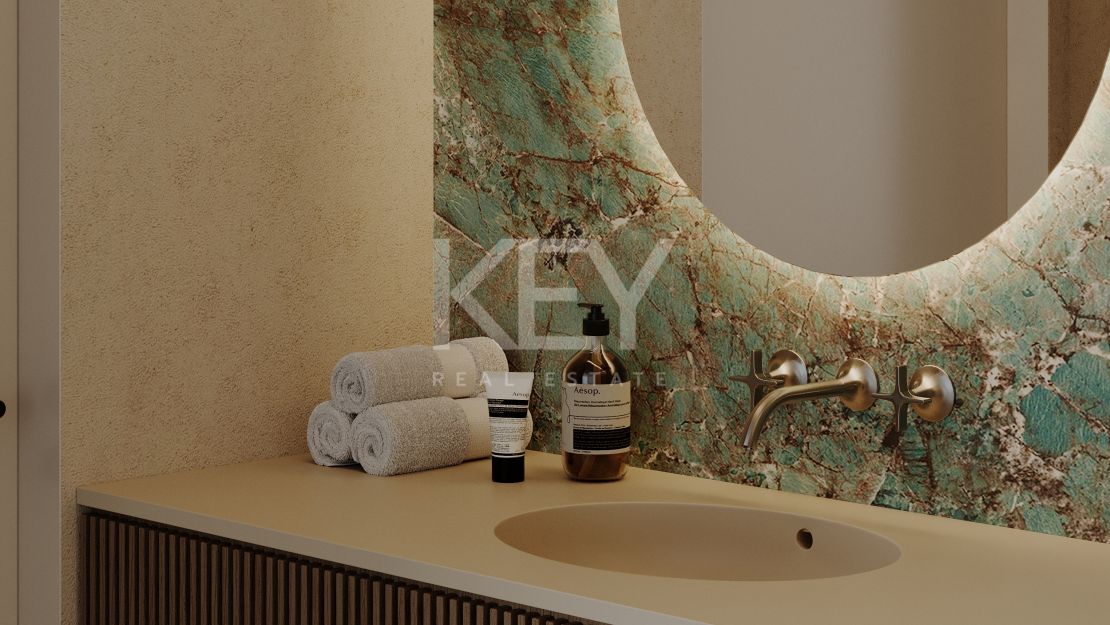 Эксклюзивная квартира с дизайнерской отделкой и панорамным видом в Ла-Кинта, Бенахавис