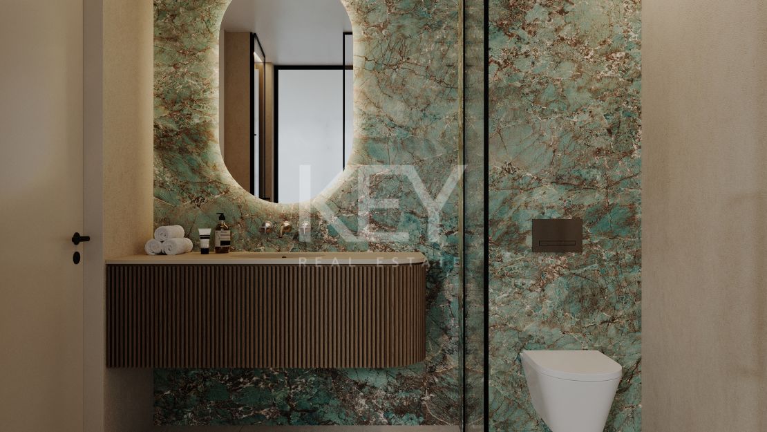 Эксклюзивная квартира с дизайнерской отделкой и панорамным видом в Ла-Кинта, Бенахавис