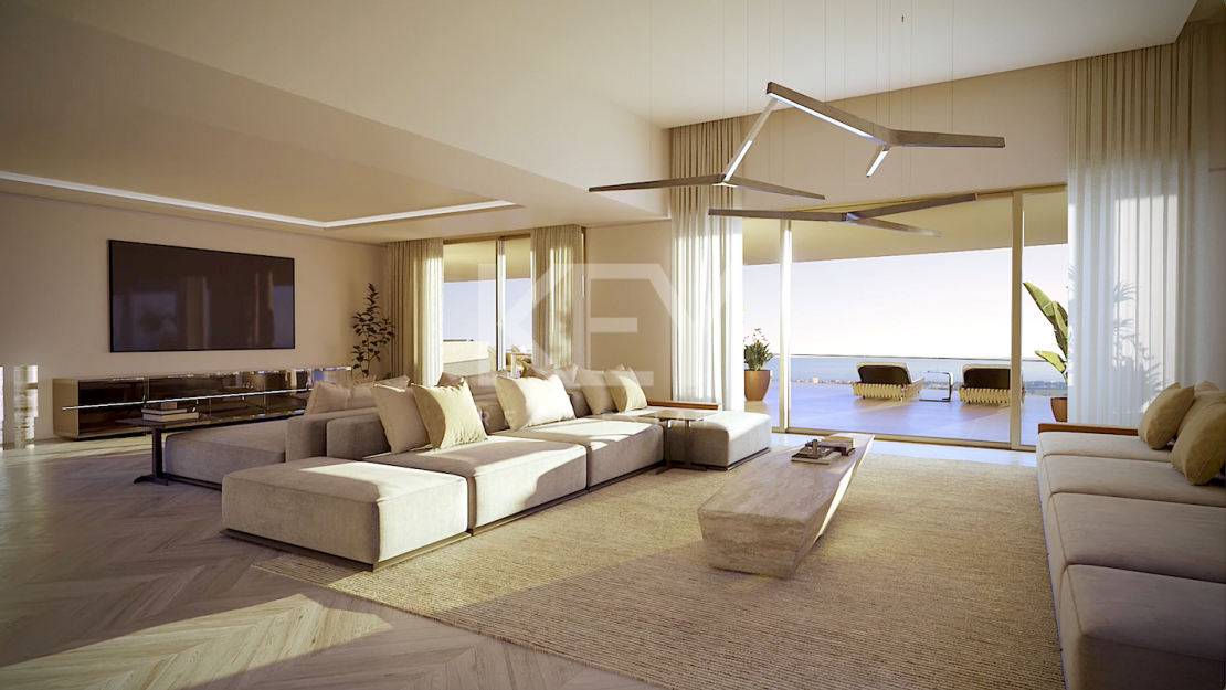 Эксклюзивная квартира с дизайнерской отделкой и панорамным видом в Ла-Кинта, Бенахавис