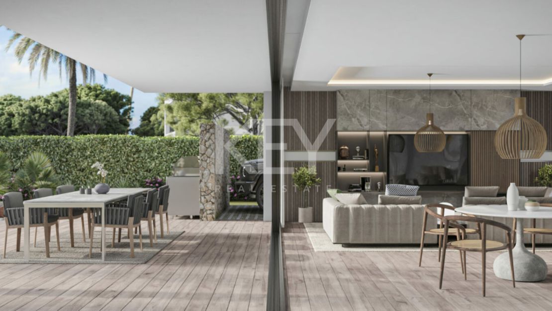 Luxury 4-Bedroom Villa with sea views and infinity pool in Cancelada Area, Estepona’s Norte