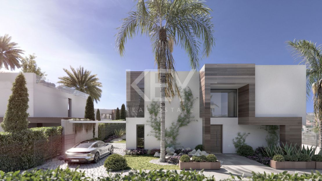 Luxury 4-Bedroom Villa with sea views and infinity pool in Cancelada Area, Estepona’s Norte