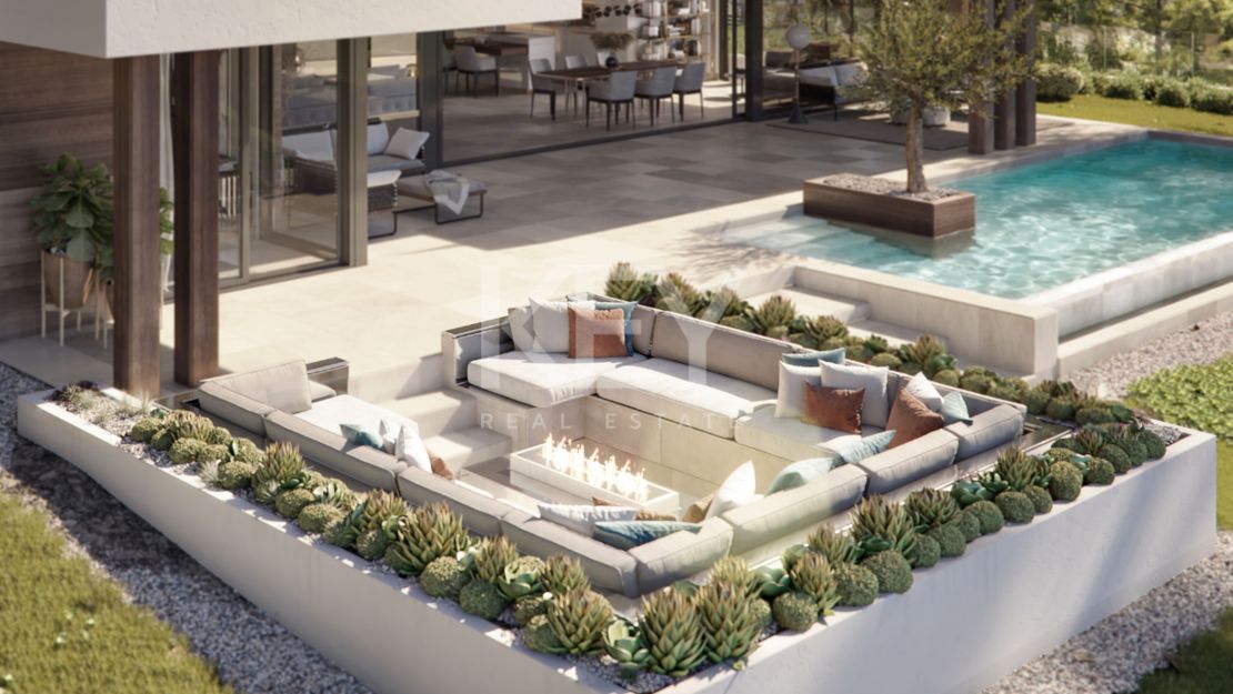 Luxury 4-Bedroom Villa with sea views and infinity pool in Cancelada Area, Estepona’s Norte