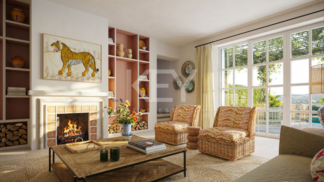 Luxury Contemporary Townhouse for Sale in Casares Near Golf and the Coast