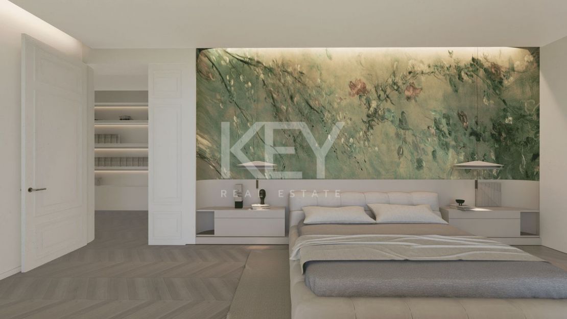 Exclusive luxury Villa with panoramic sea and golf views in El Paraiso, Estepona