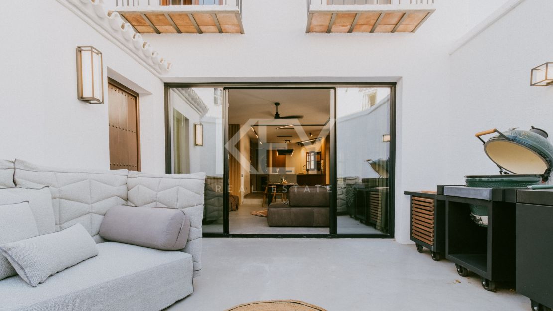 Элегантный таунхаус в самом сердце Золотой Мили Марбельи