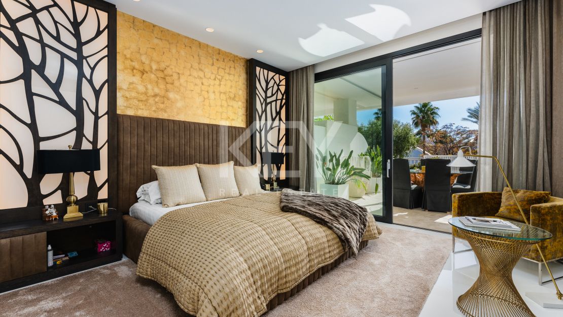 Элегантный дуплекс на первом этаже в La Reserva de Sierra Blanca, Марбелья