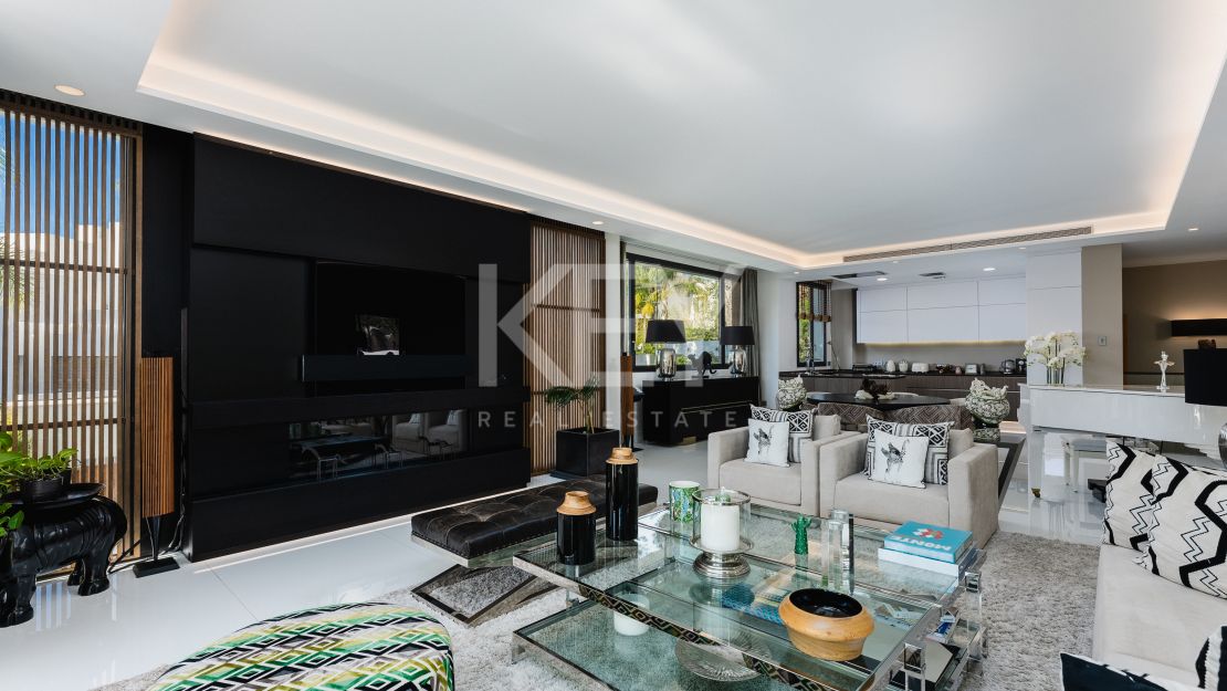 Элегантный дуплекс на первом этаже в La Reserva de Sierra Blanca, Марбелья