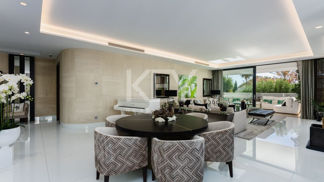 Элегантный дуплекс на первом этаже в La Reserva de Sierra Blanca, Марбелья