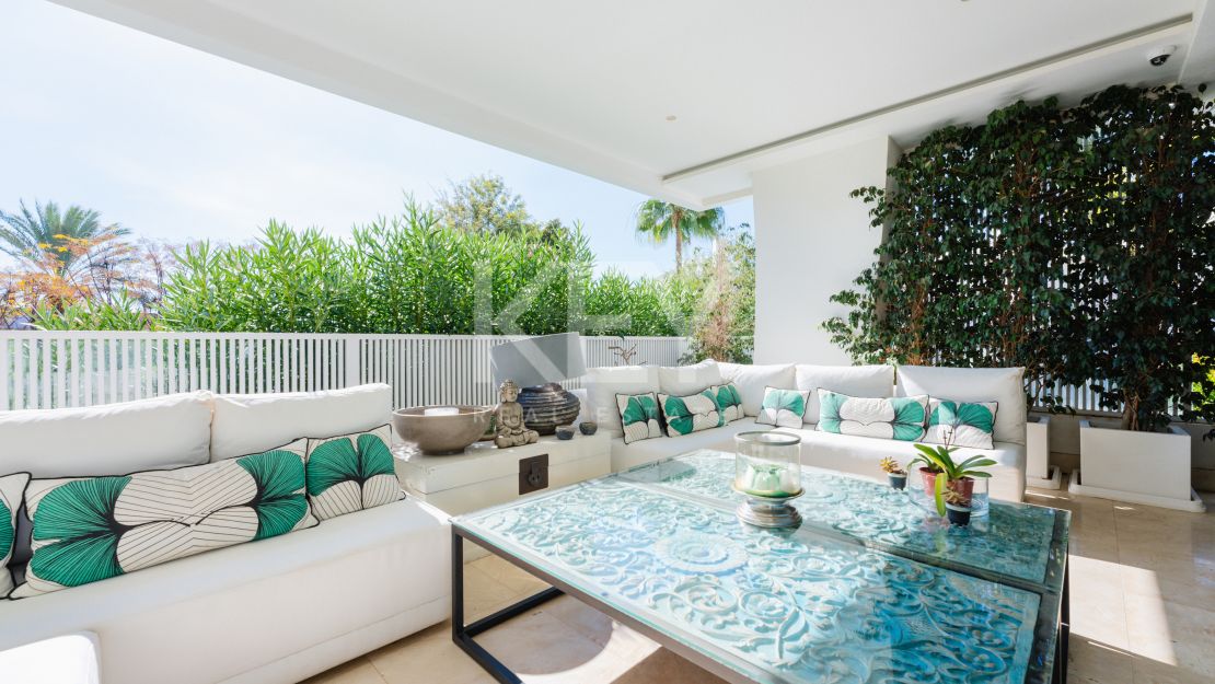 Элегантный дуплекс на первом этаже в La Reserva de Sierra Blanca, Марбелья