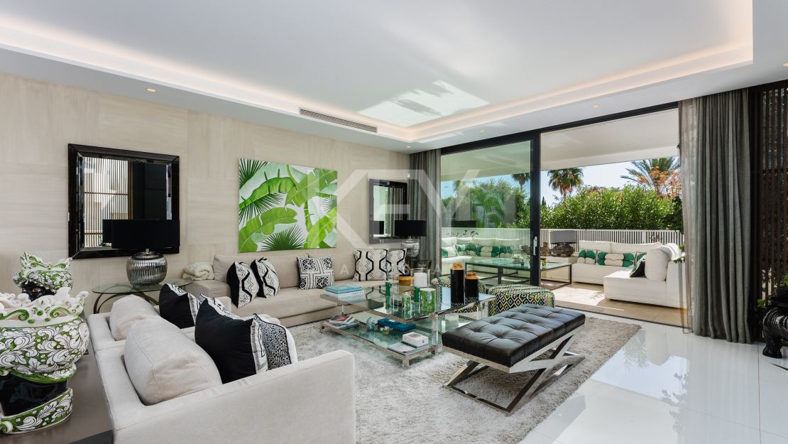 Элегантный дуплекс на первом этаже в La Reserva de Sierra Blanca, Марбелья