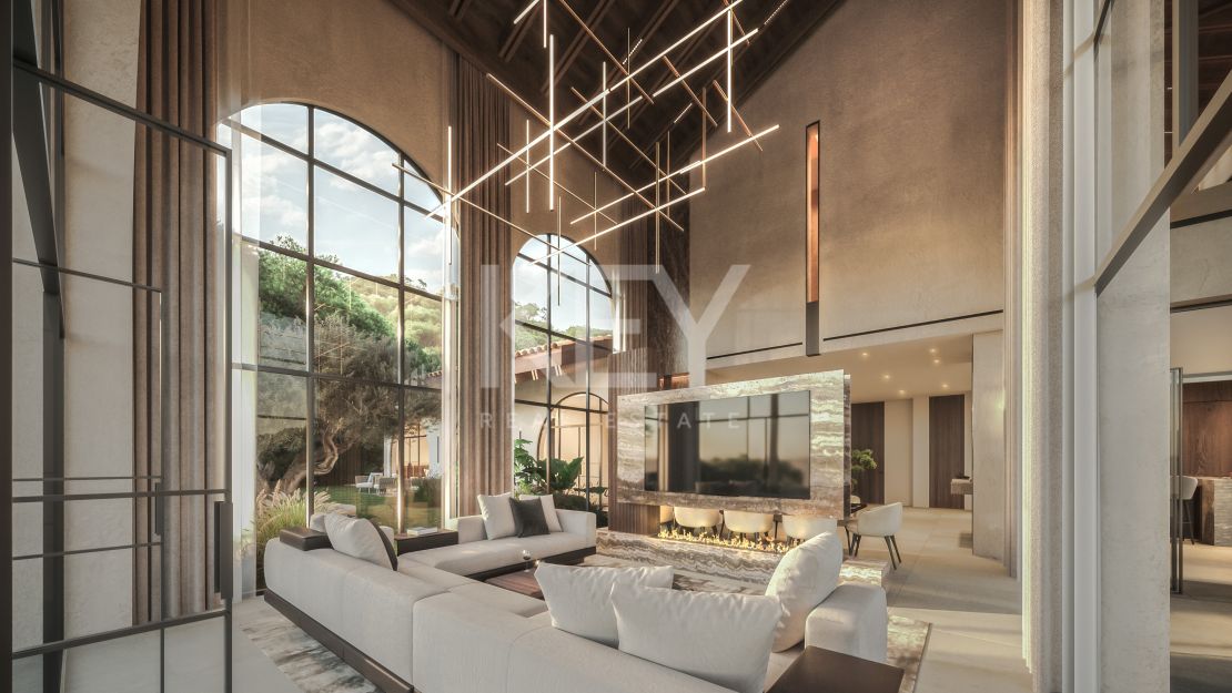 Modern Andalusian luxury with panoramic sea views in El Madroñal, Benahavís