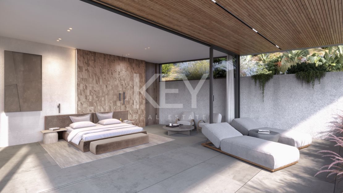 Modern Andalusian luxury with panoramic sea views in El Madroñal, Benahavís