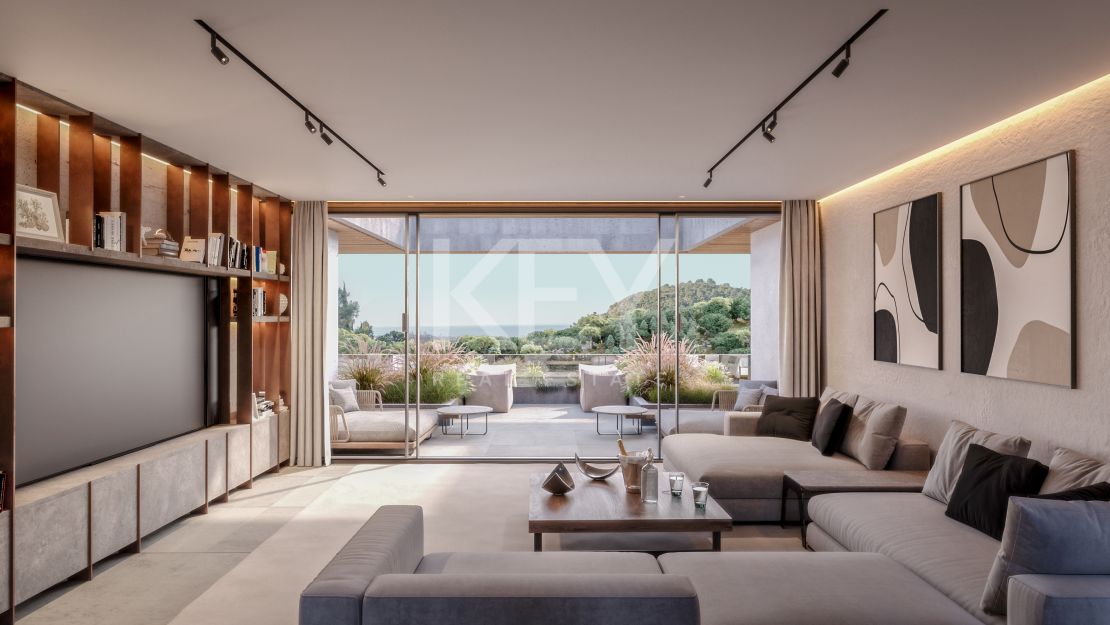 Modern Andalusian luxury with panoramic sea views in El Madroñal, Benahavís