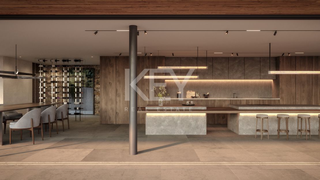 Modern Andalusian luxury with panoramic sea views in El Madroñal, Benahavís