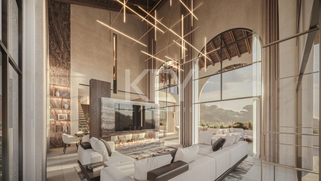 Modern Andalusian luxury with panoramic sea views in El Madroñal, Benahavís