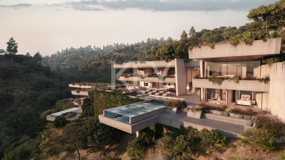 Modern Andalusian luxury with panoramic sea views in El Madroñal, Benahavís