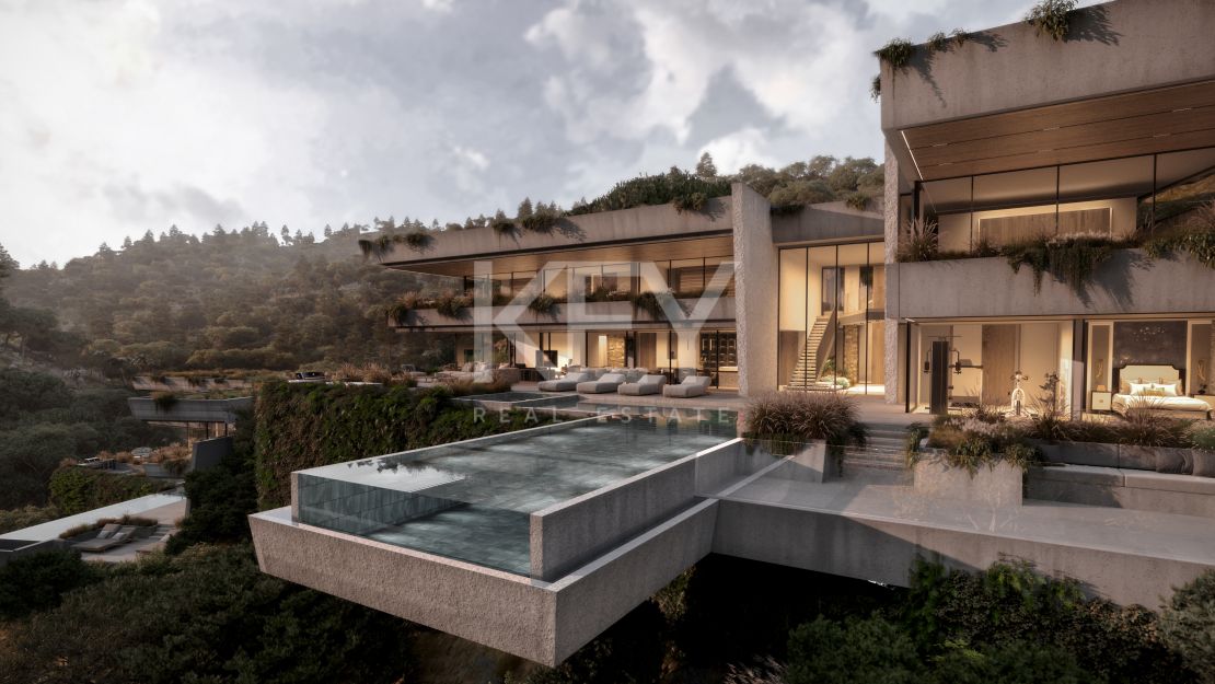 Modern Andalusian luxury with panoramic sea views in El Madroñal, Benahavís