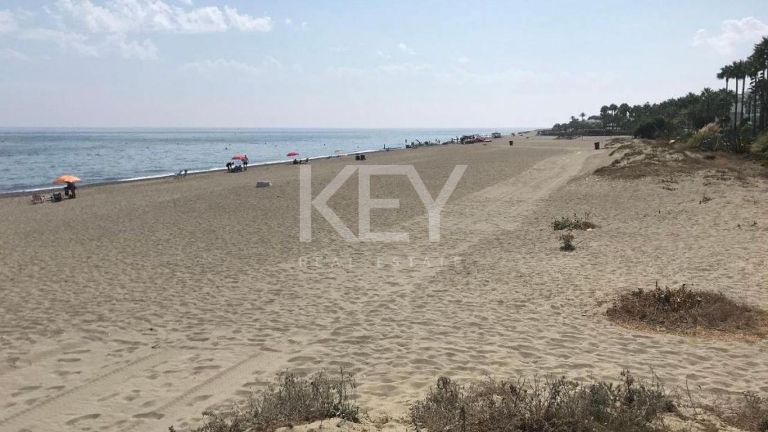 Third line of the beach bulding plot in Costalita, New Golden Mile