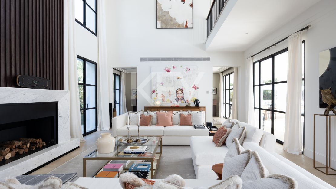 Роскошная вилла с 6 спальнями в Каскада-де-Камохан, Золотая Миля Марбельи