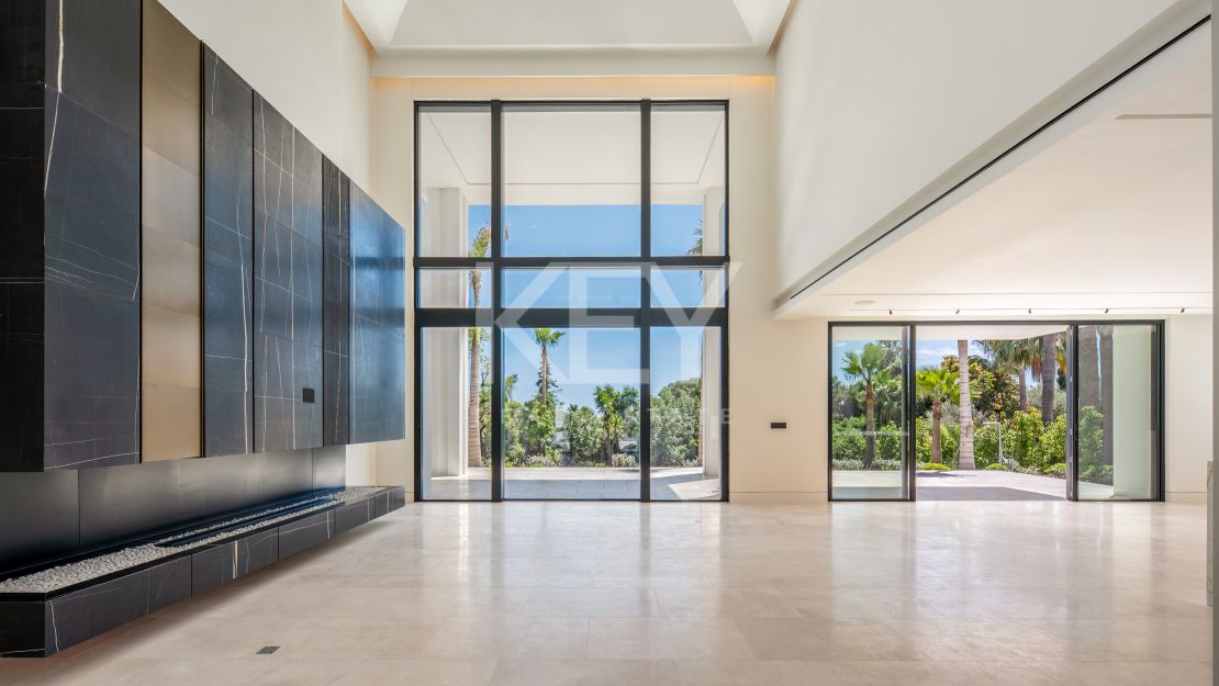 Proyecto de mansión de estilo moderno con aclamados arquitectos de Marbella en Rocio de Nagueles, Marbella