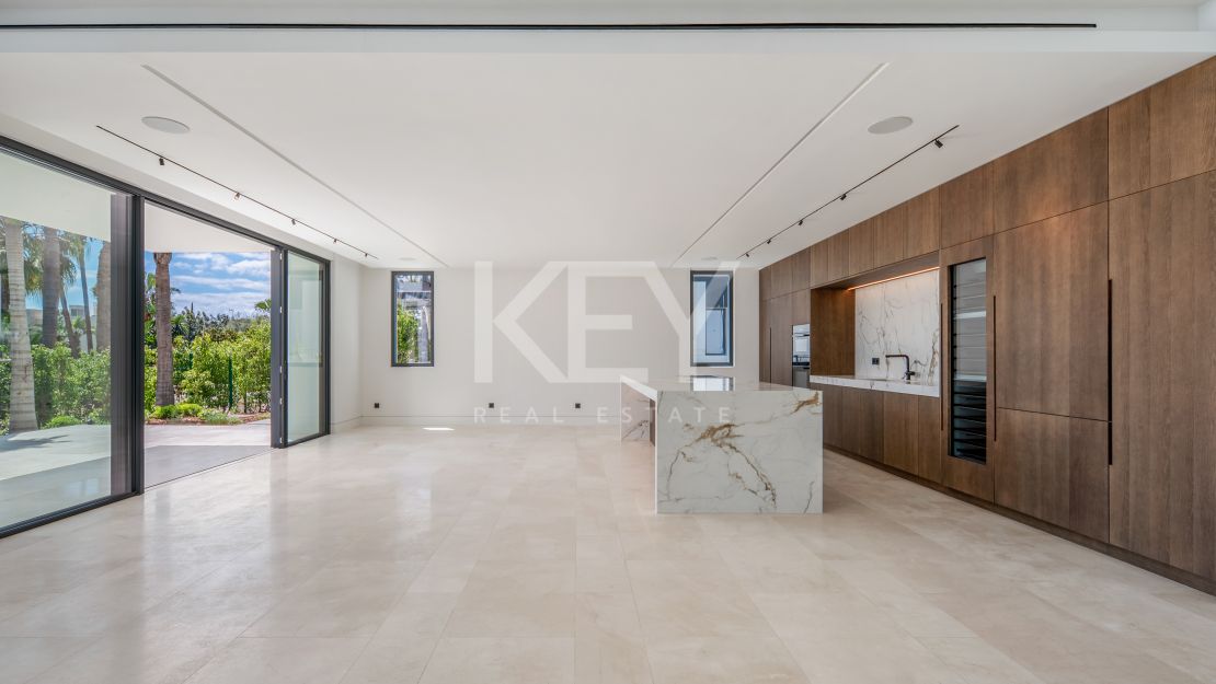 Proyecto de mansión de estilo moderno con aclamados arquitectos de Marbella en Rocio de Nagueles, Marbella