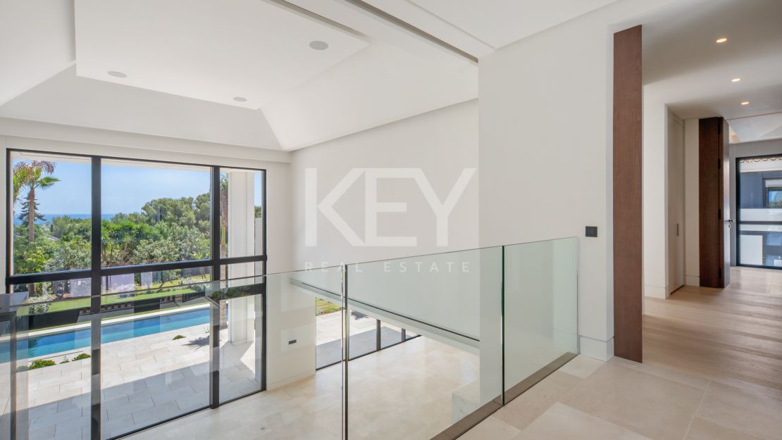 Proyecto de mansión de estilo moderno con aclamados arquitectos de Marbella en Rocio de Nagueles, Marbella