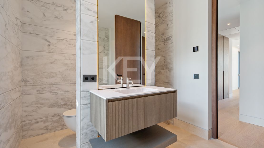 Proyecto de mansión de estilo moderno con aclamados arquitectos de Marbella en Rocio de Nagueles, Marbella
