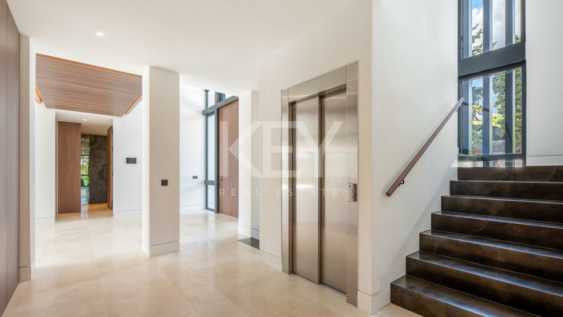 Proyecto de mansión de estilo moderno con aclamados arquitectos de Marbella en Rocio de Nagueles, Marbella