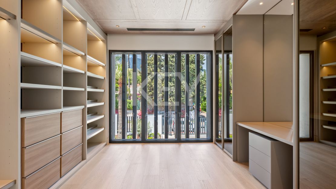 Proyecto de mansión de estilo moderno con aclamados arquitectos de Marbella en Rocio de Nagueles, Marbella