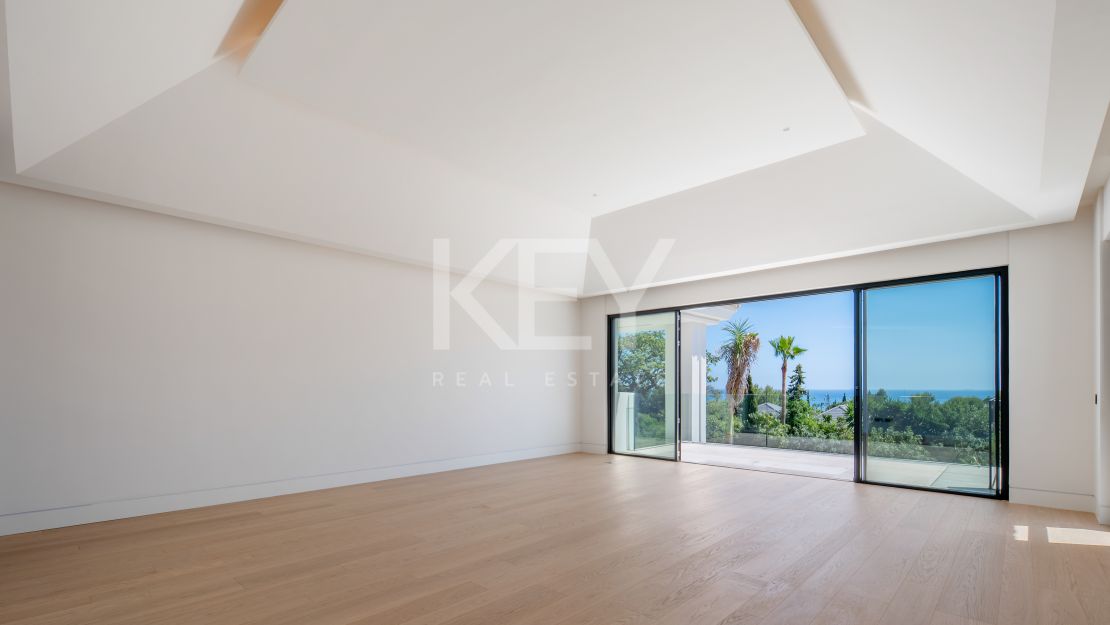 Proyecto de mansión de estilo moderno con aclamados arquitectos de Marbella en Rocio de Nagueles, Marbella