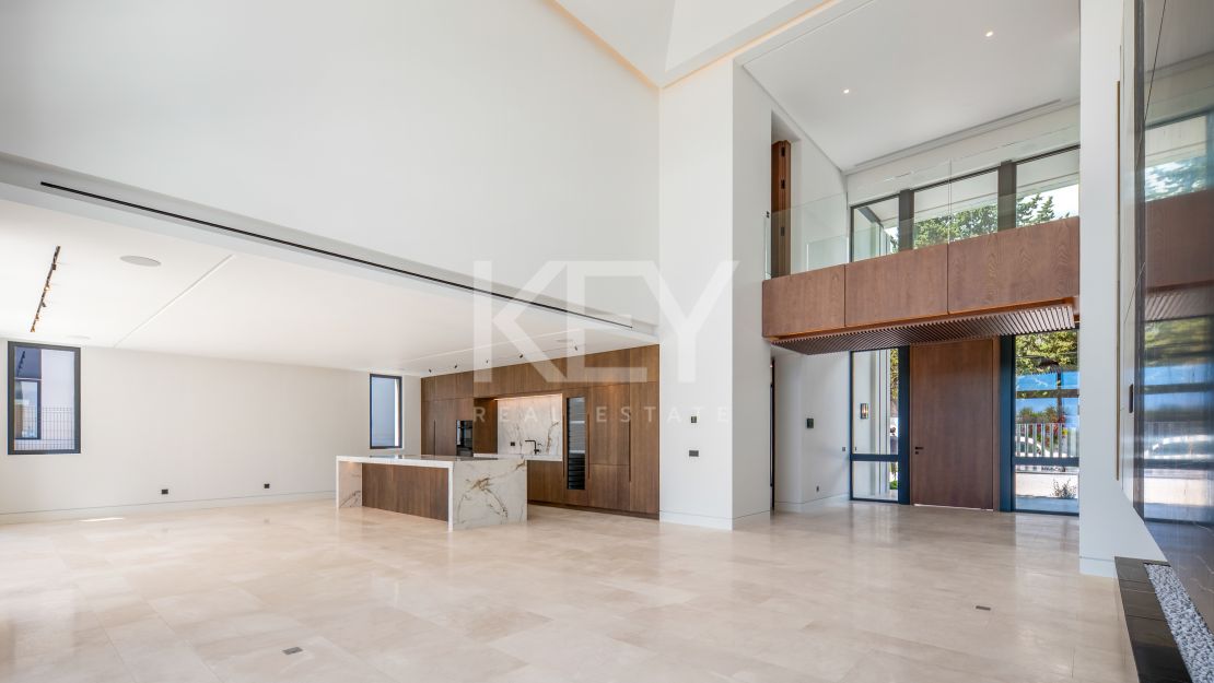 Proyecto de mansión de estilo moderno con aclamados arquitectos de Marbella en Rocio de Nagueles, Marbella
