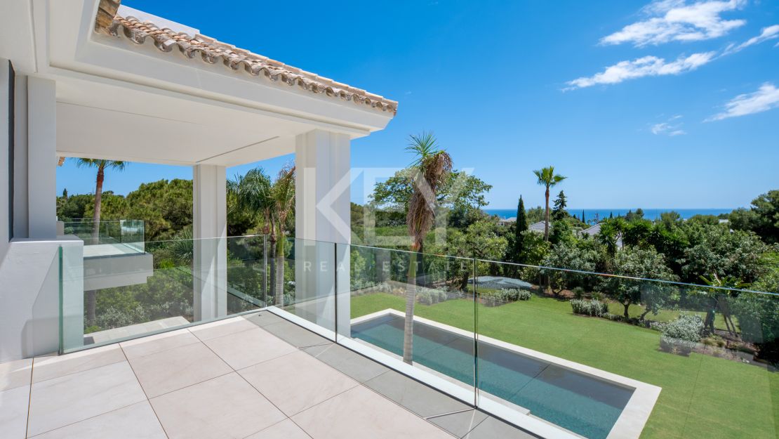 Proyecto de mansión de estilo moderno con aclamados arquitectos de Marbella en Rocio de Nagueles, Marbella