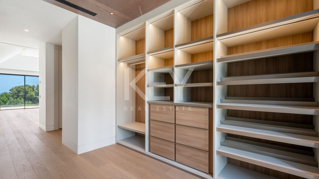 Proyecto de mansión de estilo moderno con aclamados arquitectos de Marbella en Rocio de Nagueles, Marbella