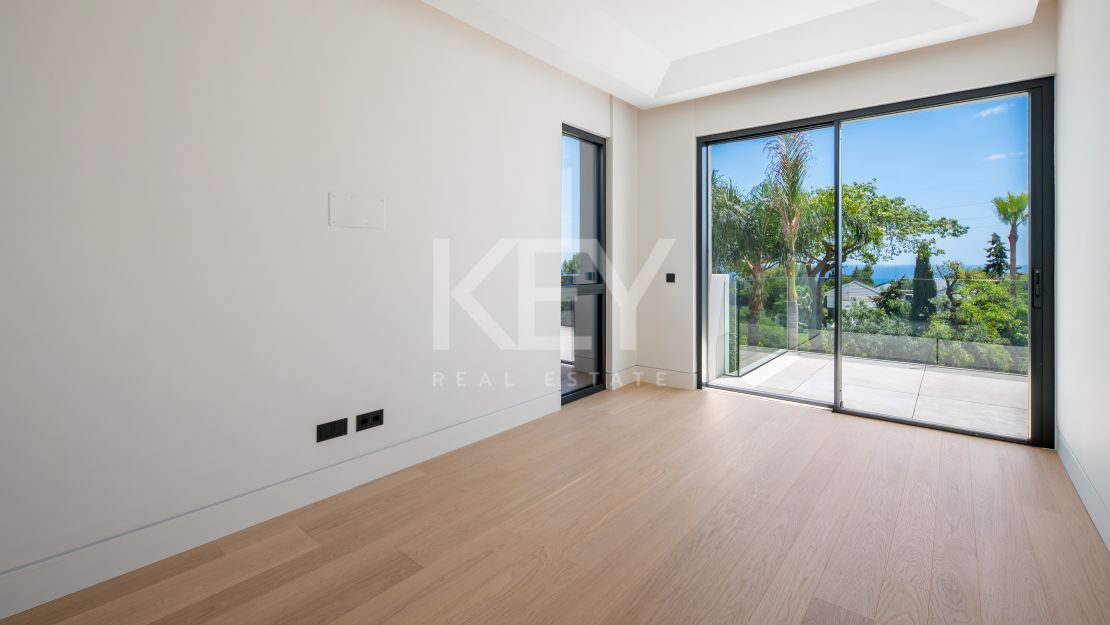 Proyecto de mansión de estilo moderno con aclamados arquitectos de Marbella en Rocio de Nagueles, Marbella