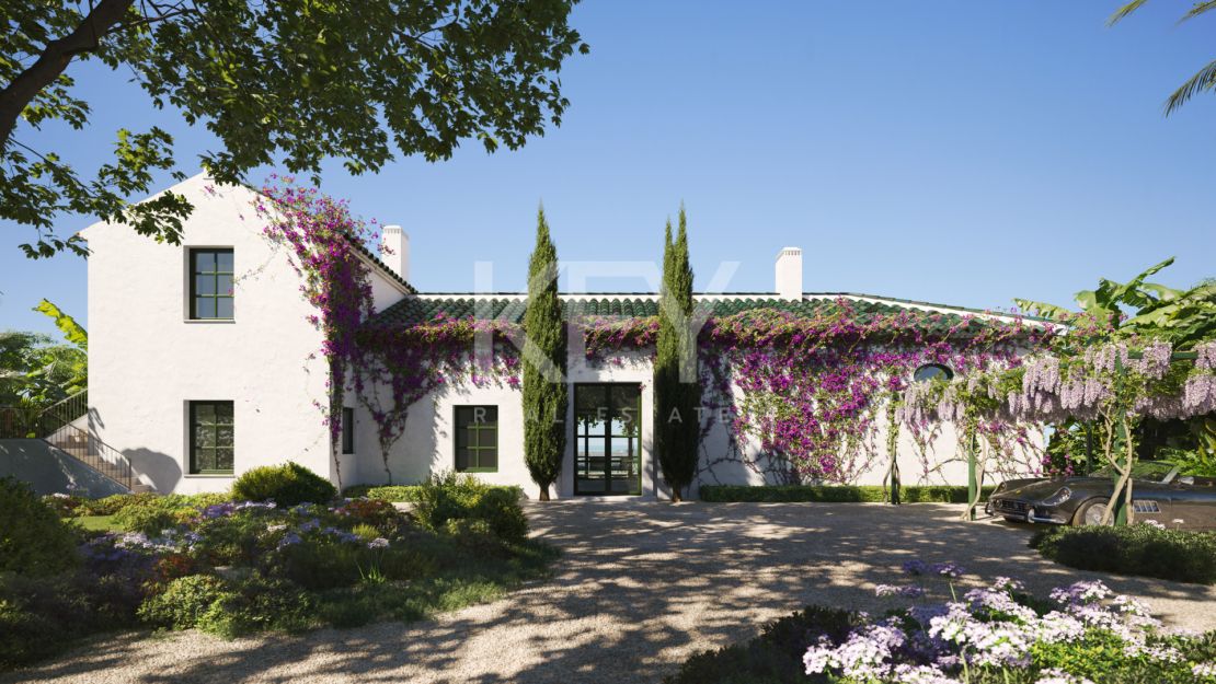 Villa De Lujo De Estilo Andaluz En Venta En Finca Cortesín, Casares