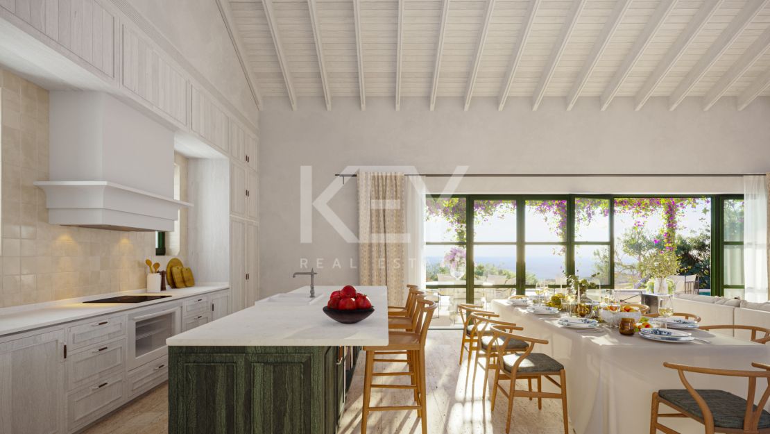 Villa De Lujo De Estilo Andaluz En Venta En Finca Cortesín, Casares