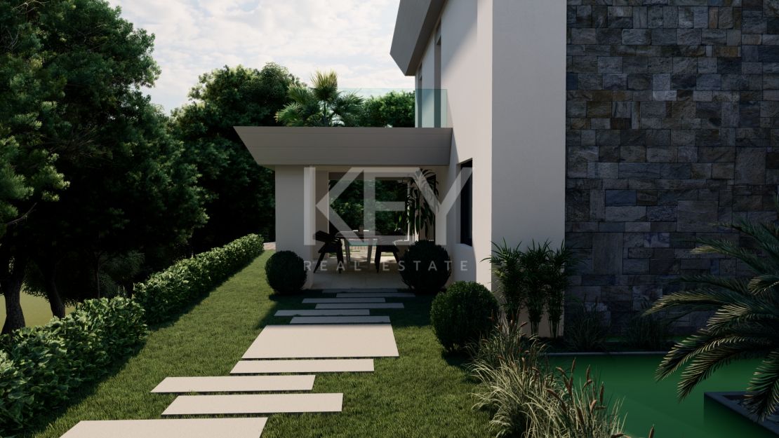 Фантастическая новая вилла с видом на Средиземное море в Сьерра Бланка, Марбелья