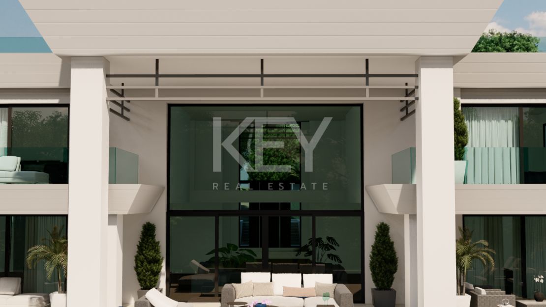 Фантастическая новая вилла с видом на Средиземное море в Сьерра Бланка, Марбелья