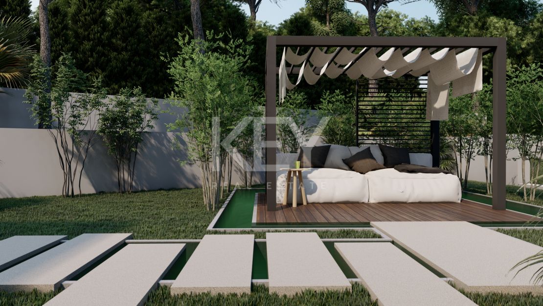 Фантастическая новая вилла с видом на Средиземное море в Сьерра Бланка, Марбелья