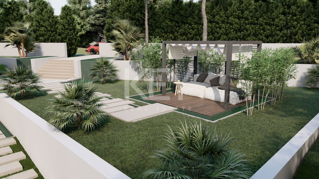 Фантастическая новая вилла с видом на Средиземное море в Сьерра Бланка, Марбелья