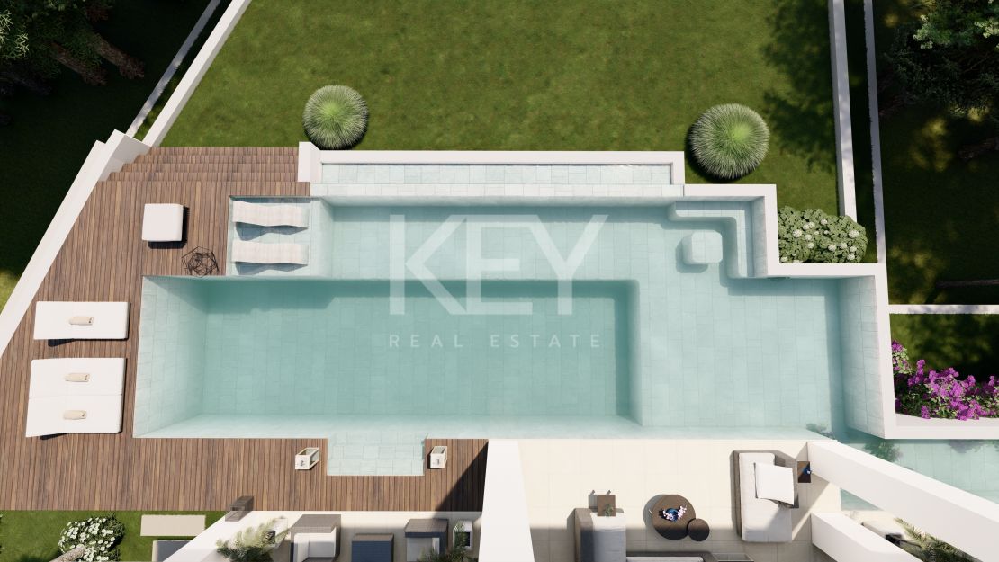 Фантастическая новая вилла с видом на Средиземное море в Сьерра Бланка, Марбелья