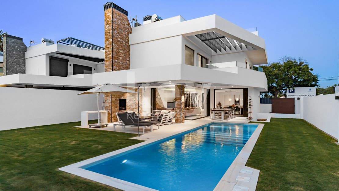 Extra stylish and modern villa close to the beach in San Pedro de Alcantara