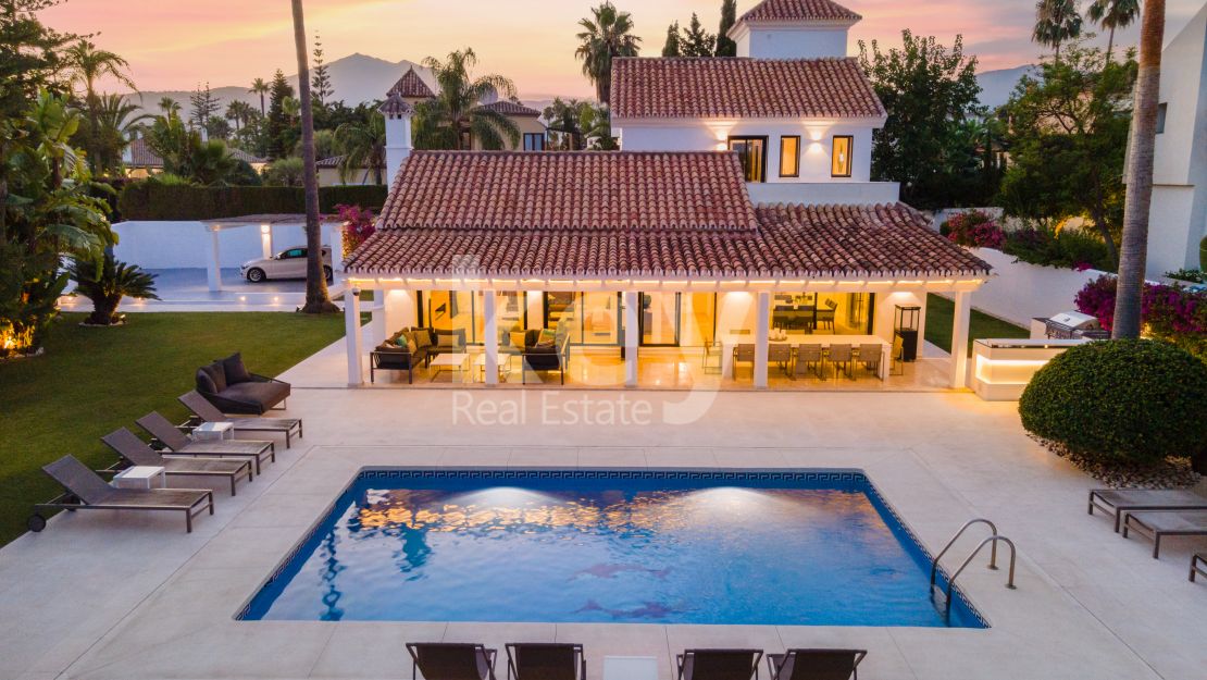 Beautifully renovated villa in the heart of Golf Valley of Nueva Andalucia, Marbella