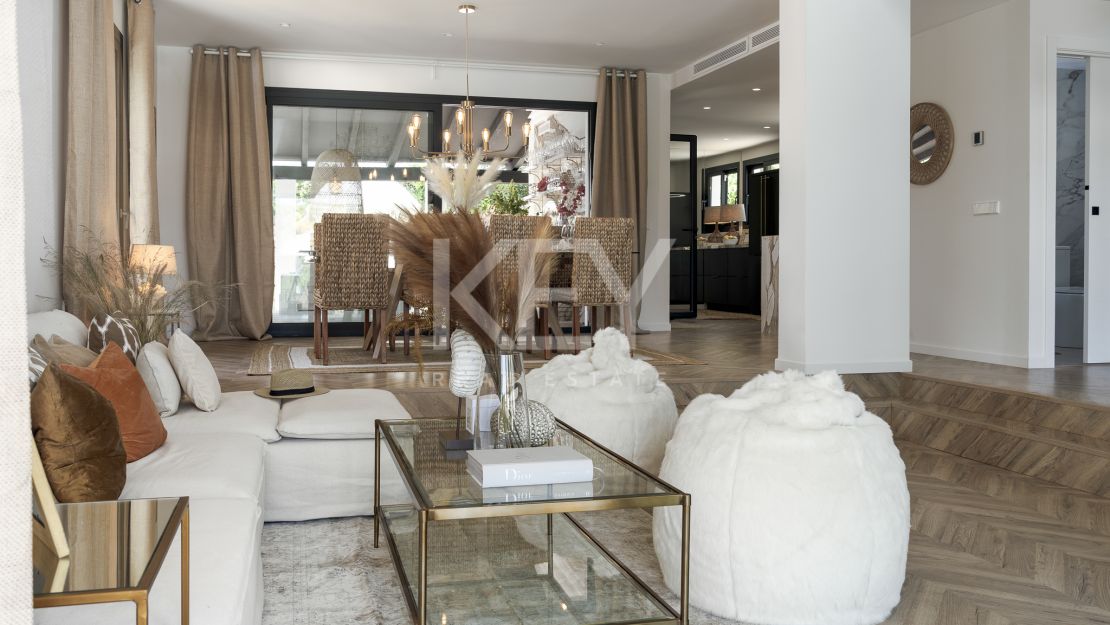 Elegante villa con diseño moderno en Nueva Andalucía