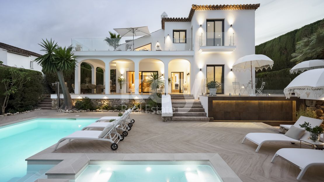 Extraordinary villa with privacy in the heart of Nueva Andalucia, Marbella.