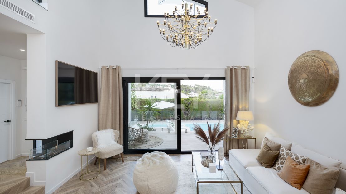 Elegante villa con diseño moderno en Nueva Andalucía