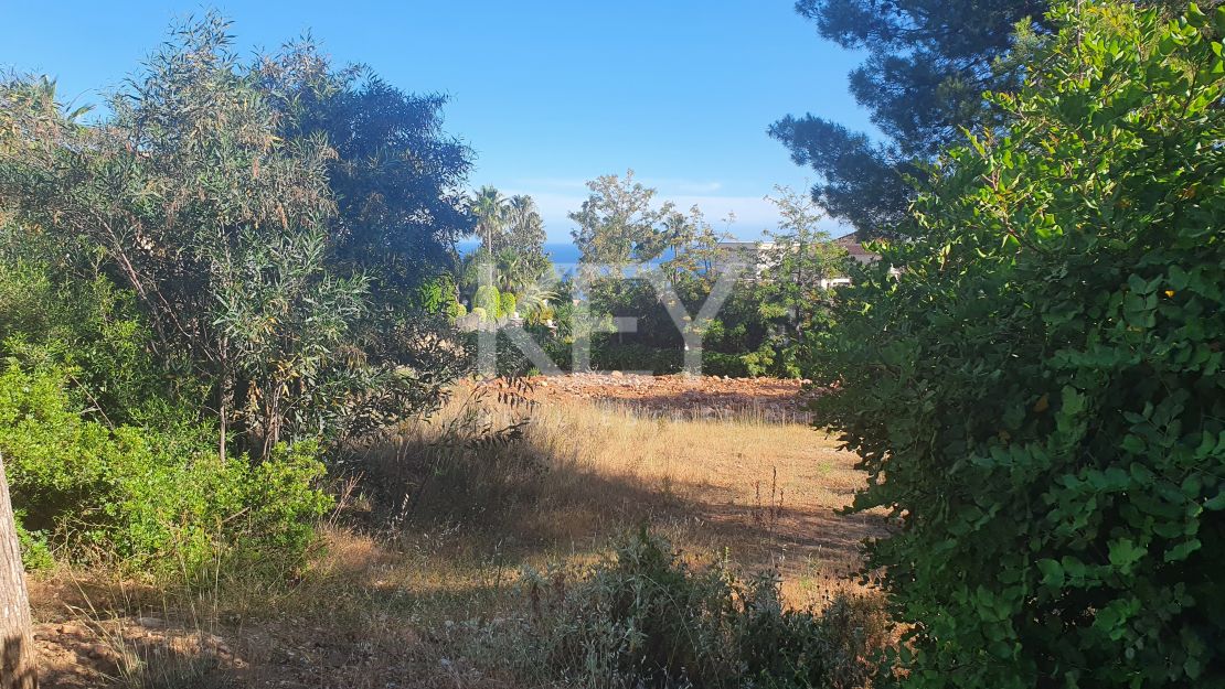 Plot for sale with amazing views to the Mediterranean Sea in Sierra Blanca, Marbella
