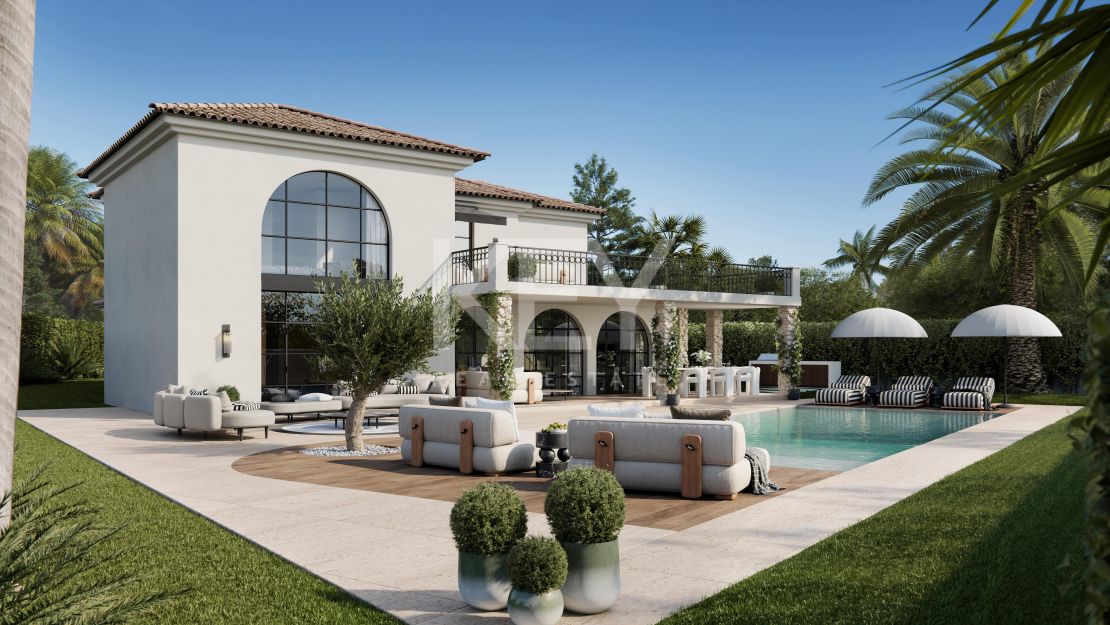 A Stunning Brand New Frontline Golf Property in Nueva Andalucia for Sale