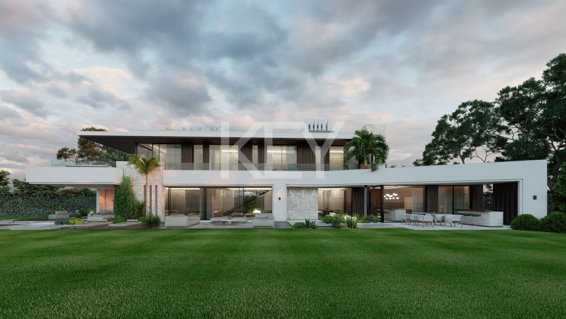 Luxury Frontline Beach Villa in Estepona for Sale