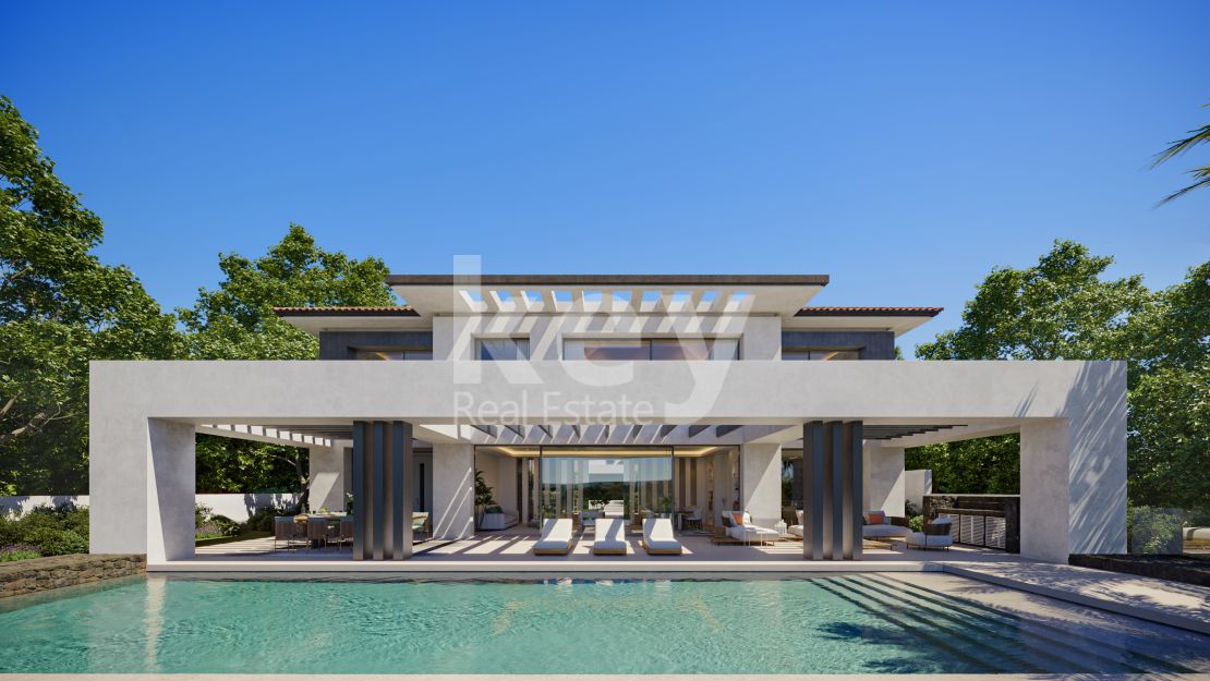 UNIQUE VILLA WITH AMAZING VIEWS TO THE OCEAN AND MOUNTAIN, IN LA QUINTA, BENAHAVIS